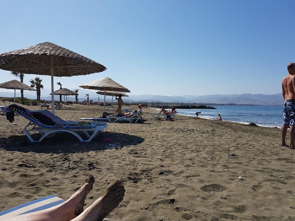 Aphrodite Beachfront Penthouse Apartment Ghaziveran 외부 사진